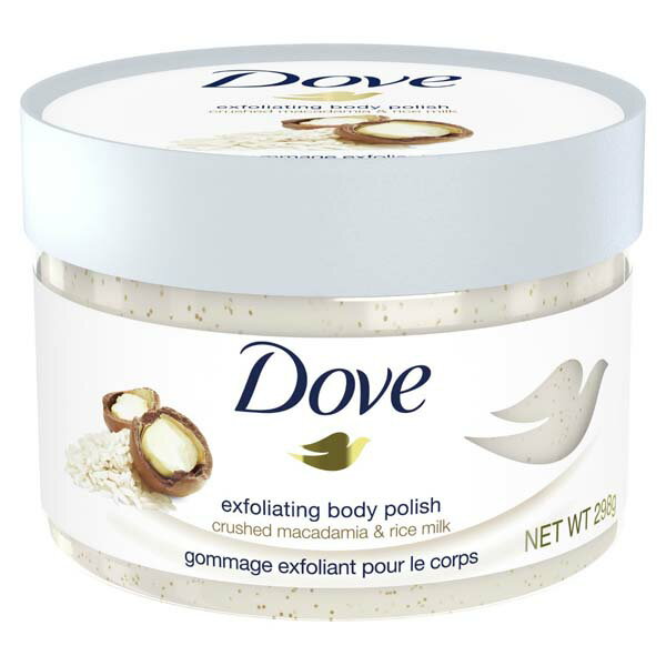 ダヴ クリーミースクラブ マカダミア&ライスミルク298g 本体 ソープ ミルク ボディウォッシュ ユニリーバ クリーミー ボディ洗浄料 保湿 ボディー 角質ケア 透明肌 黒ずみ ボディケア ボディ ボディソープ 透明感 スクラブ ボディスクラブ アットコスメ