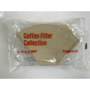 【2個セット】 台形EF2-100P 無漂白コーヒーフィルター カナエ紙工 コーヒー 無漂白 日本製 業務用 ブラウン 高嶋金物店 コーヒーフィルター
