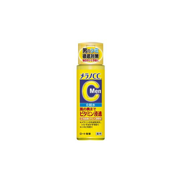 【48個セット】 ロート製薬 メラノCCMen 薬用しみ対策美白化粧水 170mL メラノ 集中対策 予防 フェイス 乳液 美白 しみ対策美白化粧水 男性 保湿...
