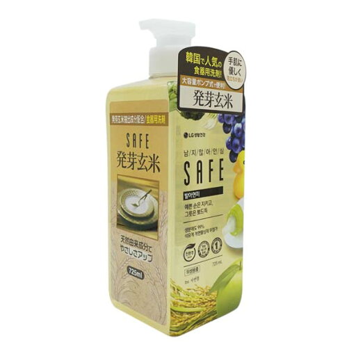 【10個セット】 トイレタリージャパン セーフ発芽玄米食器洗剤本体725ML 【10個セット】 トイレタリージャパン セーフ発芽玄米食器洗剤本体725ML