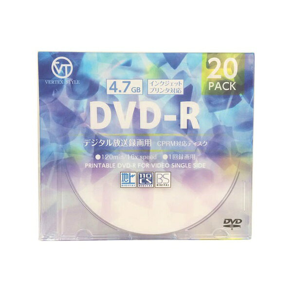 ��3�ĥ��åȡ� �������ƥå��� DR-120DVX.20CAN Ͽ����DVD-R 16��® 20�祱����