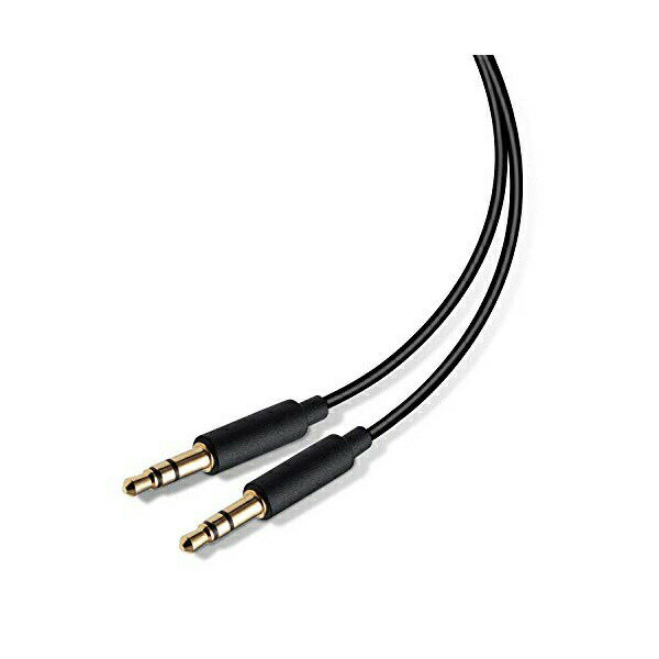 【4個セット】エレコム AX-35M10BK オーディオケーブル AUXケーブル φ3.5オス-φ3.5オス スリム 1.0m ブラック 高品質