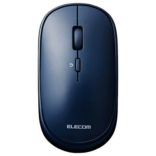 【2個セット】エレコム M-TM10BBBU Bluetooth4.2 マウス M-TM10シリーズ BlueLEDマウス 薄型 ブルートゥース 対応 4ボタン ポーチ付 ブルー Windows11 対応 6カ月保証