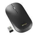 バッファロー BSMBW330NBK 薄型 3ボタン 無線 BlueLEDマウス ノーマル ブラック BlueLED式 BUFFALO 高品質(2)