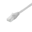 バッファロー BSLS6ANU30WH Cat6A ツメの折れないLANケーブル 3m ホワイト Cat6A BUFFALO 高品質(2)
