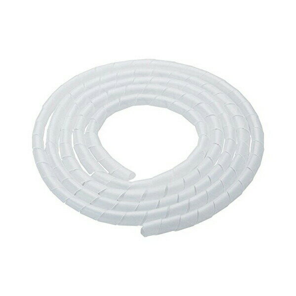 【8個セット】エレコム AVD-TVBST10CR スパイラルチューブ 2m 内径10mm