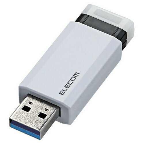 【2個セット】エレコム MF-PKU3032GWH USBメモリ USB3.1(Gen1)対応 ノック式 USB メモリ USBメモリー フラッシュメモリー 32GB ホワイト Windows11 対応 1年保証 高品質