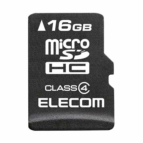 【3個セット】エレコム MF-MSD016GC4R マイクロSD カード 16GB Class4 SD変換アダプタ付 データ復旧サービス 高品質