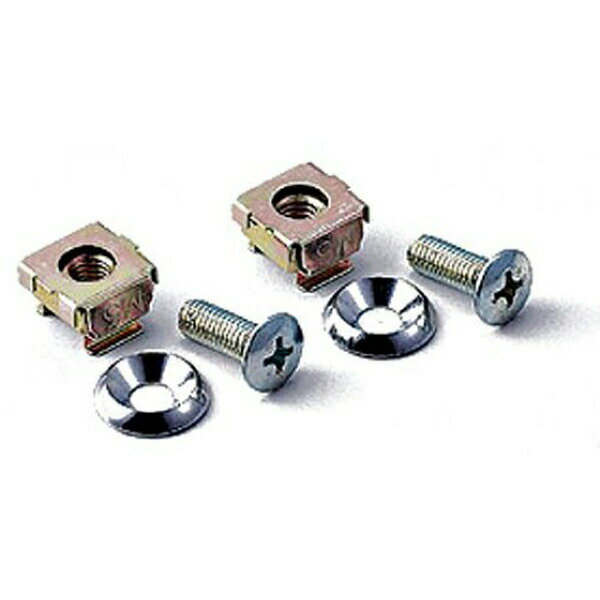 【2個セット】 サンワサプライ ケージナット ネジセット ( 20セット ) CP-SVNUT20K おまとめセット 高..