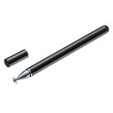 サンワサプライ PDA-PEN50BK ディスク式&導電繊維タッチペン(ブラック) アクセサリ PDA SANWA SUPPLY 高品質