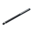 サンワサプライ PDA-PEN54BK シリコンゴムタッチペン(ブラック・先端直径6mm) アクセサリ PDA SANWA SUPPLY 高品質