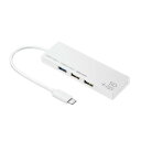 サンワサプライ USB-3TCHC16W USB Type Cコンボハブ カードリーダー付き ペリフェラル カードリーダー SANWA SUPPLY 高品質(2)