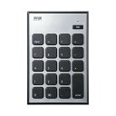 サンワサプライ NT-MBT23BK MAC用Bluetoothテンキー ペリフェラル テンキー SANWA SUPPLY 高品質