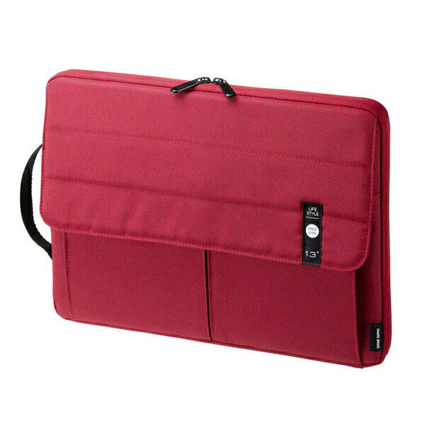 サンワサプライ IN-CA13R カジュアルPCインナーケース（13.3型ワイド） アクセサリ インナー・クッション SANWA SUPPLY 高品質