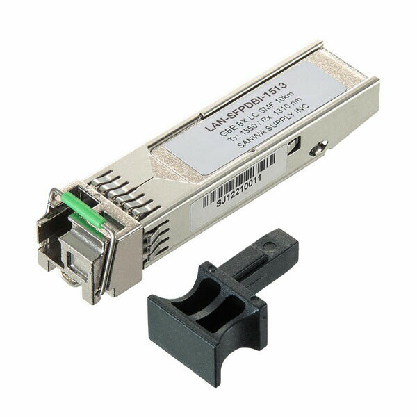 サンワサプライ LAN-SFPDBI-1513 BiDirectional SFPコンバータ LAN 光ケーブル他 SANWA SUPPLY 高品質
