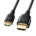 サンワサプライ KM-HD22-30K イーサネット対応ハイスピードHDMIミニケーブル ケーブル AVケーブル SANWA SUPPLY 高品質(2)