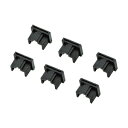 【8個セット】 サンワサプライ AVジャックキャップ (LANコネクタ用) TK-CAP5 コネクタカバー LANコネクタ用 6個入り AVジャックカバー 自作用 PCパーツ DOS / Vパーツ おまとめセット 高品質(2)
