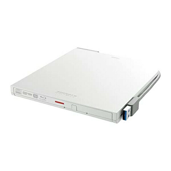 バッファロー BRXL-PTV6U3-WHB USB3.2(Gen1) ポータブルBD 書込ソフト添付 ホワイト 次世代DVD ポータブル BUFFALO