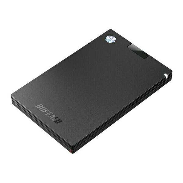 バッファロー SSD-PGVB500U3-B 抗ウイルス・抗菌ポータブルSSD USB3.2(Gen1) TypeA 外付SSD BUFFALO