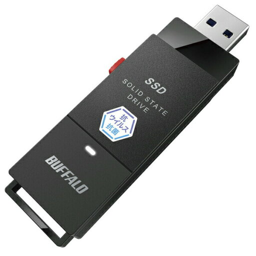 バッファロー SSD-PUTVB1.0U3-B 抗ウイルス抗菌ポータブルSSD USB3.2(Gen1) TypeA 外付SSD BUFFALO 高品質 バッファロー SSD-PUTVB1.0U3-B 抗ウイルス抗菌ポータブルSSD USB3.2(Gen1) TypeA 外付SSD BUFFALO 高品質