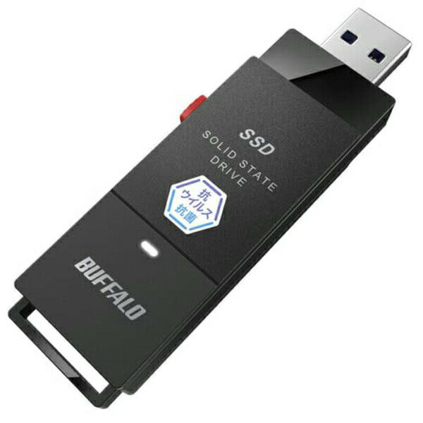 Хåե SSD-PUTVB250U3-B 륹ݥݡ֥SSD USB3.2(Gen1) TypeA SSD BUFFALO