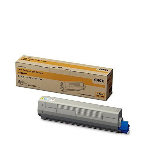 沖データ TNR-C3LY2 OKI トナーカートリッジ(大) イエロー (C841dn/C811dn/C811dn-T) トナー交換 プリ..