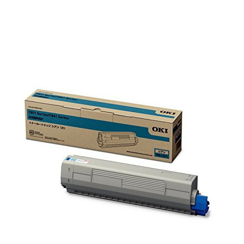 沖データ TNR-C3LC2 OKI トナーカートリッジ(大) シアン (C841dn/C811dn/C811dn-T) トナー交換 プリン..