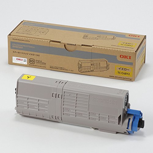 沖データ TC-C4BY2 トナーカートリッジ(大) イエロー トナー交換 プリント カートリッジ 大容量 純正 ..