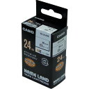 【3個セット】カシオ マグネットテープ ( 1.5m ) 白 黒文字 24mm×1.5m ラベル用品 カートリッジ テープ ラベルライタリボン 純正 テープライター 用品 白マグネットテープ オフィス テープカートリッジ ラベル 文房具 ラベルプリンタ 高品質