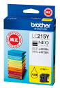 ブラザー LC215Y 【brother純正】インクカートリッジイエロー(大容量) 対応型番:MFC-J5720CDW、MFC-J5620CDW、DCP-J4225N、MFC-J4725N インクカートリッジ 大容量 純正 イエロー大容量 ブラザー販売 高品質(2)