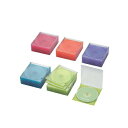 【2個セット】エレコム CCD-JSCS50ASO ディスクケース Blu-ray DVD CD 対応 Blu-rayケース DVDケース CDケース スリム 1枚収納 50枚セット 5色アソート 高品質