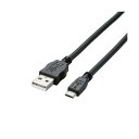 【3個セット】エレコム TB-AMB2A08BK タブレット用USB2.0ケーブル A-microB 2A出力 0.8m ブラック 2A対応MicroUSB ( AMicroB ) ケーブル 高品質
