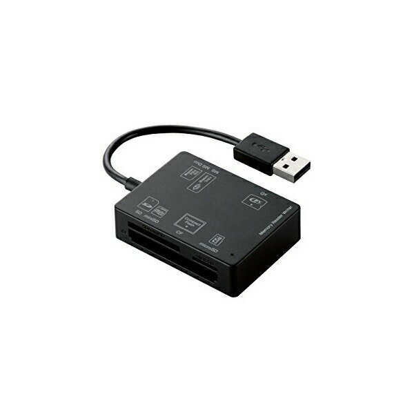 【正規代理店】 エレコム MR-A012BK メモリリーダライタ 56＋2メディア対応 (SD+MS ...