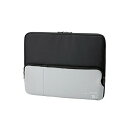 【2個セット】エレコム BM-IBPT15BK インナーバッグ ノートパソコンケース 15.6 小物収納ポケット付 ブラック 13.5 / 14 / 15 / ...