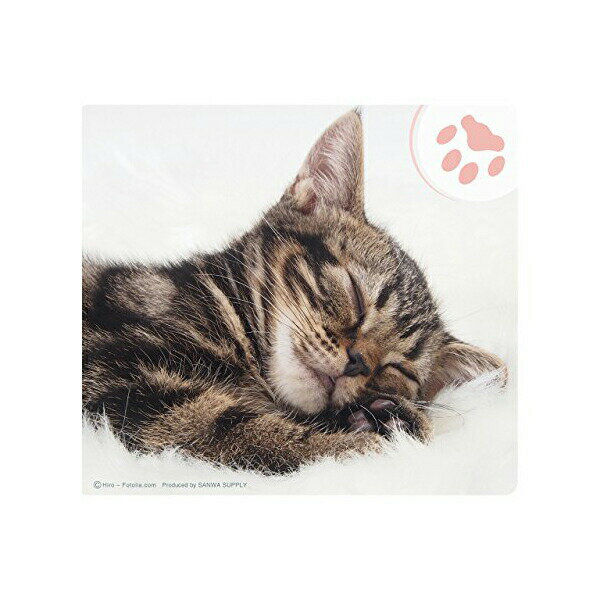 【8個セット】 サンワサプライ 動物マウスパッド ( アメリカンショートヘア ) MPD-215D 動物マウスパッ..