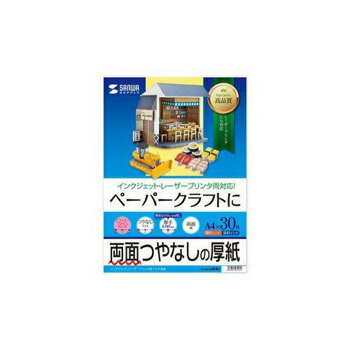 【10個セット】 サンワサプライ インクジェットプリンタ用紙 厚手 JP-EM1NA4N おまとめセット 高品質