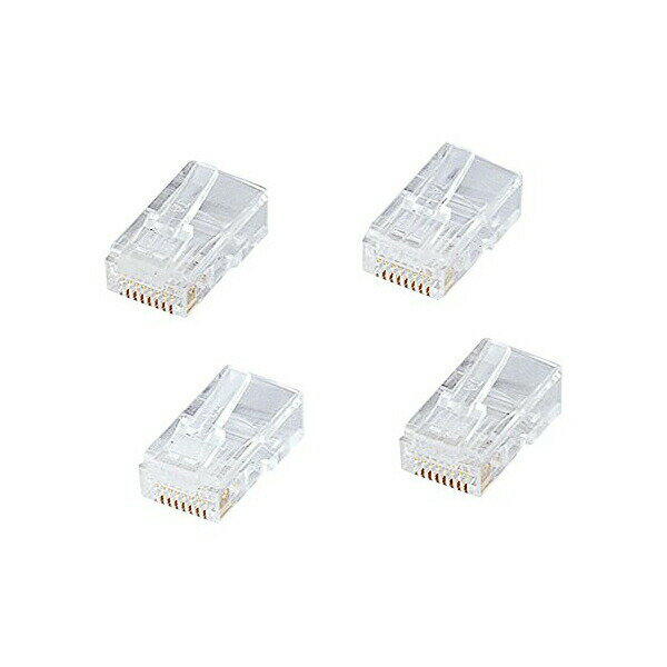 【10個セット】 サンワサプライ RJ-45コネクタ ( CAT5e単線用 ) ADT-RJ45-10LN RJ-45コネクタ おまとめセット 高品質