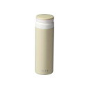 【3個セット】 パール金属 水筒 ボトル マグボトル 500ml アイスストッパー付 保温 保冷 ステンレス製 スモーキーイエロー カフェマグフィット HB-6388 食器 グラス タンブラー キッチン 調理 かわいい 家事 アイボリー ステンレスボトル 人気商品(3)