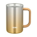 【3個セット】 サーモス 真空断熱ジョッキ 600ml スパークリングゴールド JDK-600C SP-GD 女性 男性 グラス プレゼント タンブラー 誕生日...