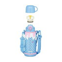 【3個セット】 サーモス 水筒 真空断熱2ウェイボトル 0.8L/0.83L ブルーピンク FJJ-801WF BLP 部品 直飲み コップ付き プレゼント スポーツボトル パーツ アウトドア マグボトル ポーチ付き かわいい ポーチ付 子供 保冷 保温 高品質(3)