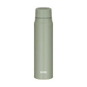 【2個セット】 サーモス 水筒 保冷炭酸飲料ボトル 500ml カーキ 保冷専用 FJK-500 KKI 炭酸水 魔法びん 女性 直飲み 真空 男性 男の子 無...