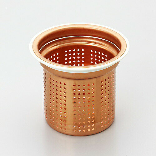 伸晃 Belca SP-220 抗菌 銅イオン 排水口 ゴミ受け 流し用銅製ゴミカゴ 135 145両用タイプ 直径14.4・13.4×高さ11.9cm 銅色 ...