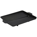 【10個セット】 イシガキ産業 3562 焼肉プレート ブラック 幅37×奥行26×高さ4.2cm 角型 おいしさ特選便 ヘルシー 焼肉グリル カセットコンロ用...