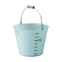 リス バケツ ペールペールバケツ『柔らかくて丈夫な』 スカイブルー 8L カフェ 水色 丈夫 プロステ プラスチック製 プレゼント 人気 新生活 柔らかい かわいい 園芸 引越し 日用品 掃除用具 ポリエステル 誕生日 ガーデニング 高品質