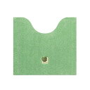 【3個セット】 センコー タイニーリーフ トイレマット グリーン 人気商品(3)
