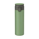 【10個セット】 水筒 ワンタッチ ステンレス パッキン一体 軽量 おしゃれTLW500 500ml グリーン 温度 直飲み 真空 プレゼント タンブラー 長持...
