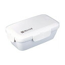 【3個セット】 アスベル 3546 お弁当箱1段510mL デリクラブ TLB-510 ホワイト ASVEL プレゼント 人気 弁当箱 スリム キッチン 新生活...