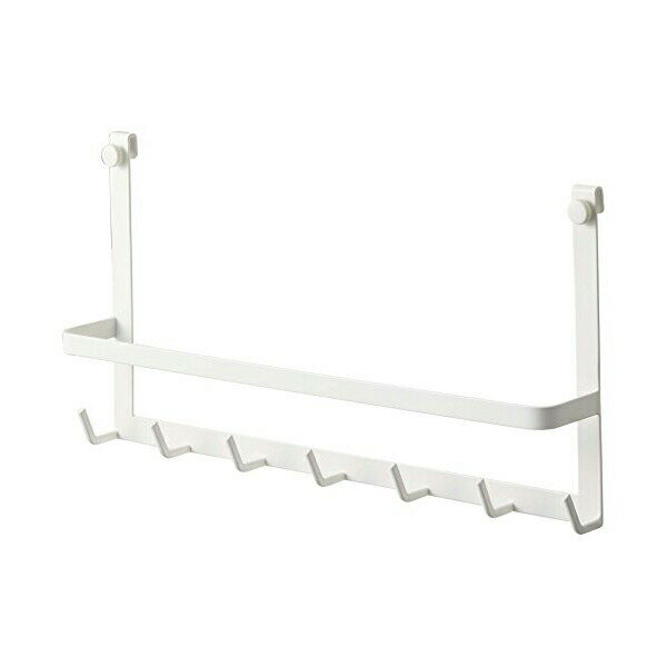 【2個セット】 山崎実業 2409 レンジフードフック プレート ホワイト Yamazaki 山崎 ヤマザキ キッチン収納グッズ 省スペース 吊り下げ 水廻 収...