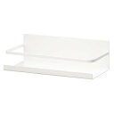 【5個セット】 山崎実業 マグネット スパイスラック ホワイト 約W24.5×D11×H8.5cm プレート Plate キッチンラック 調味料ラック キッチン...