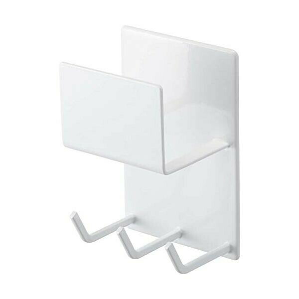 【10個セット】 山崎実業 Yamazaki マグネット バスルーム クリーニングツールホルダー ホワイト 約W8×D6×H12cm ミスト MIST 浴室収納...